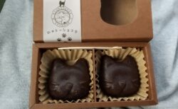 【おやつ家 菓音-かのん-】私のガトーショコラが猫型に、その名も「にゃトーショコラ」《上天草市大矢野町》