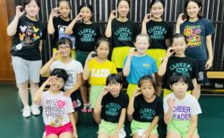 【熊本ジュニアチアリーディングチームクローバーズ】無料キッズスペースあり！8月幼児クラスの体験会開催。