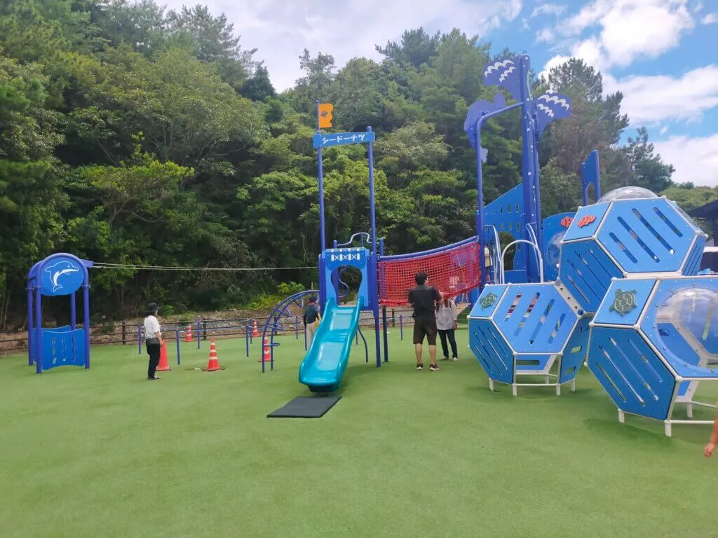 Original sea-themed playground equipment