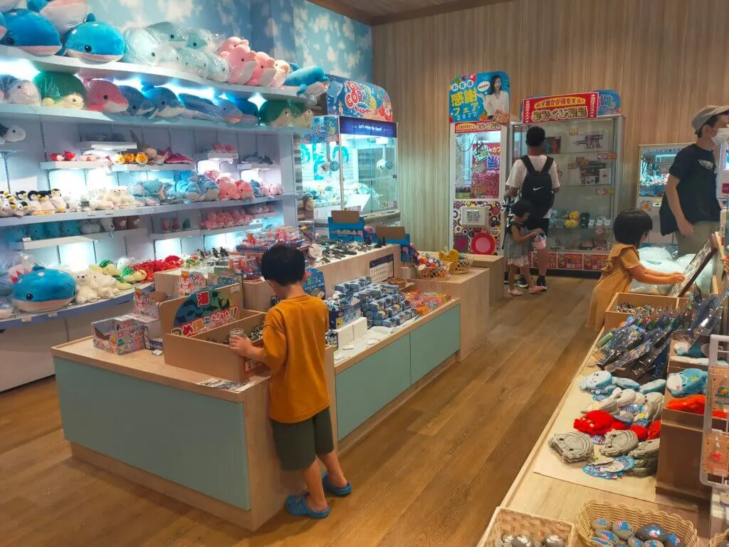 Aquarium souvenir merchandise