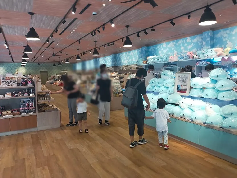Souvenir shop interior
