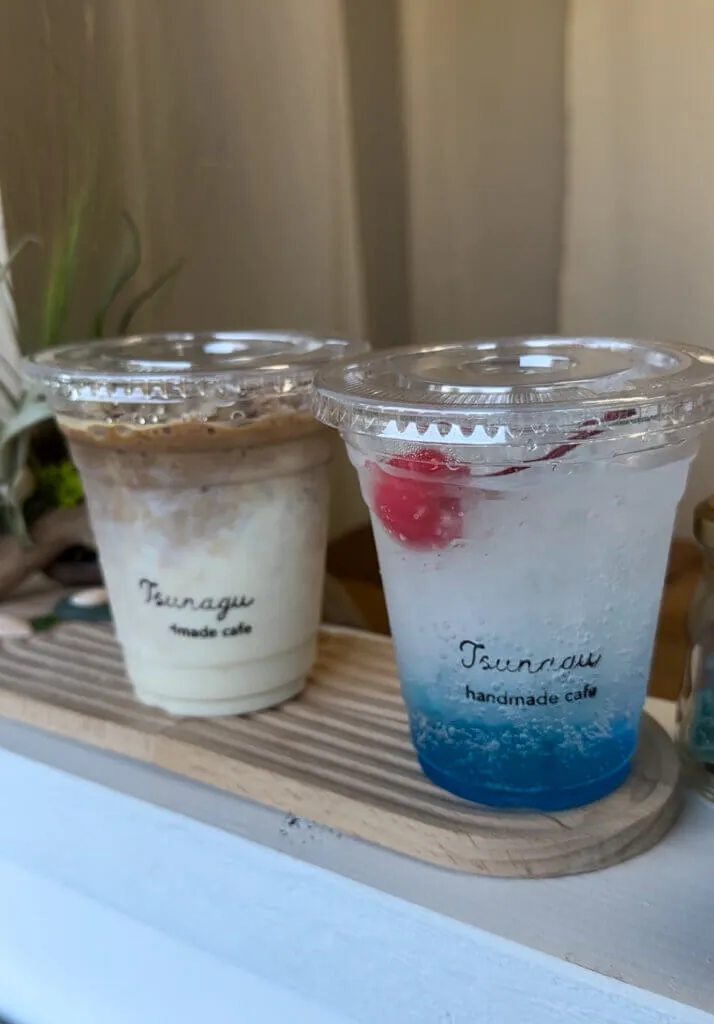 Blue Sky Soda at Tsunagu